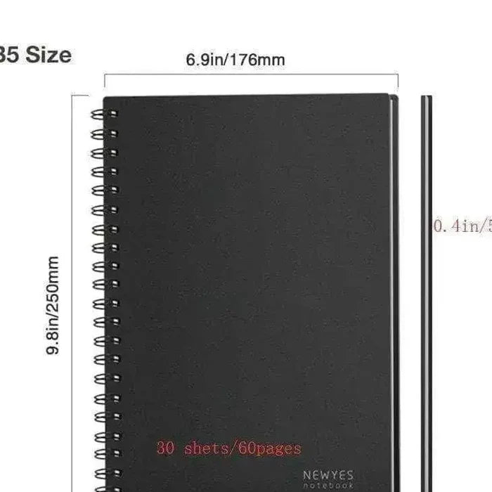 Eco Friendly Products Reusable Pad Large Notebook Exercise School Notebook Dry Erase Board For Kids