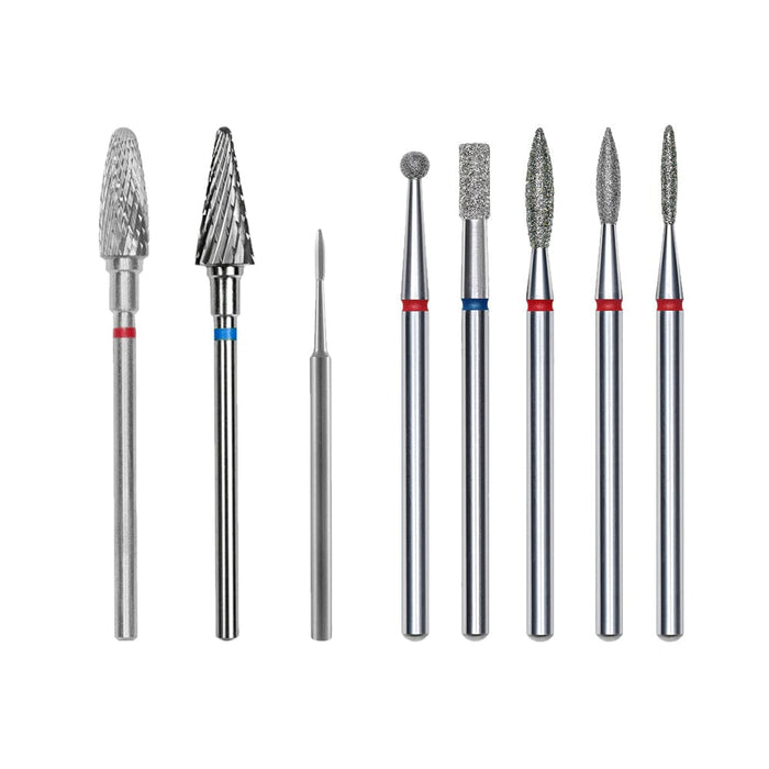 Essential Nail Drill Bits – Set of 8 Staleks