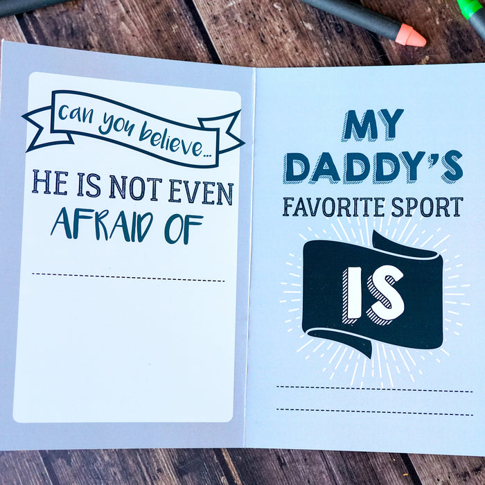 Worlds Greatest Dad Booklet