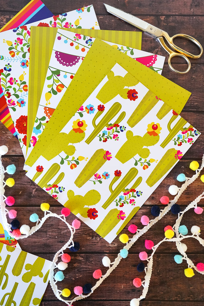 Fiesta Digital paper Set