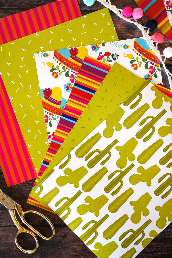 Fiesta Digital paper Set