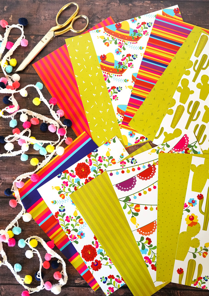 Fiesta Digital paper Set