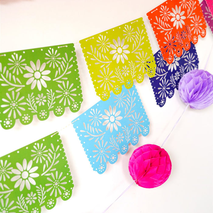 Fiesta Papel Picado SVG Garland