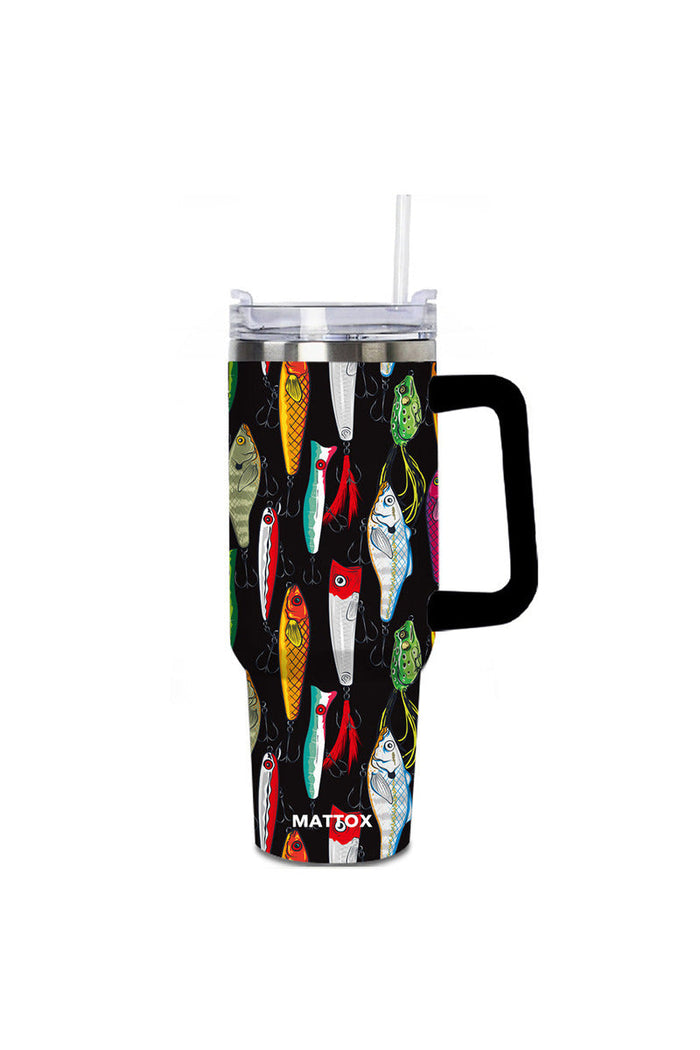 Fishing Lures 40oz Tumbler // SHIPS IN 1-2 WEEKS