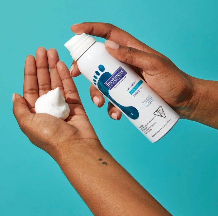 Footlogix DD Cream Mousse, 125 ml Dry to Cracked Skin Foam Footlogix