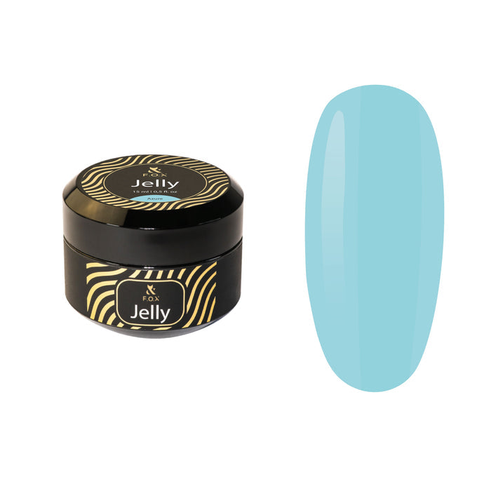 F.O.X Jelly Cover Azure, 15 ml Jelly gel F.O.X