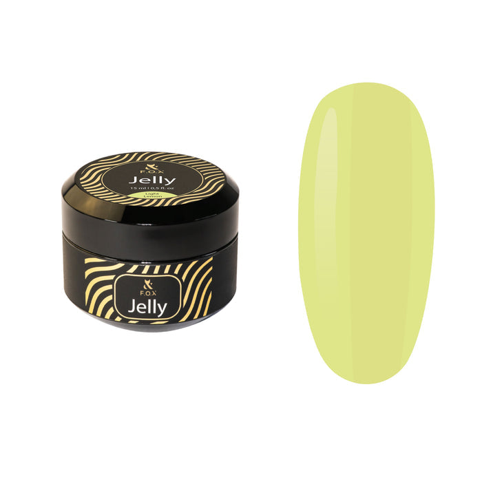 F.O.X Jelly Cover Light Lemon, 15 ml Jelly gel F.O.X
