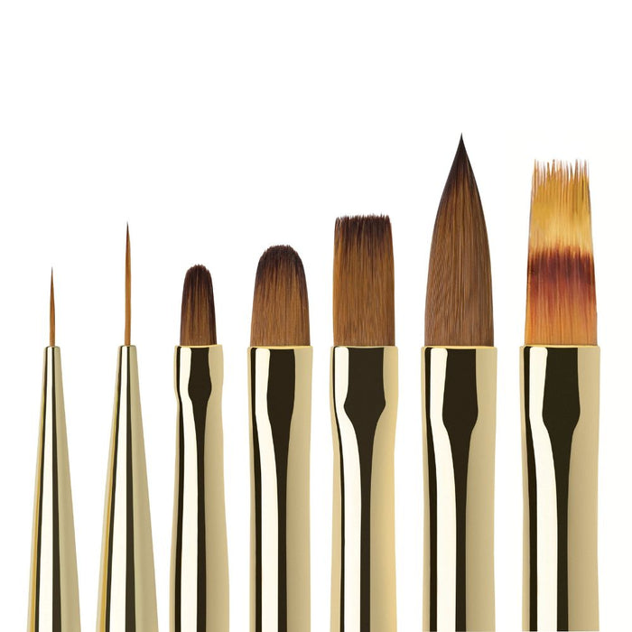 F.O.X Nail Art Brushes – Set of 7 Brushes F.O.X
