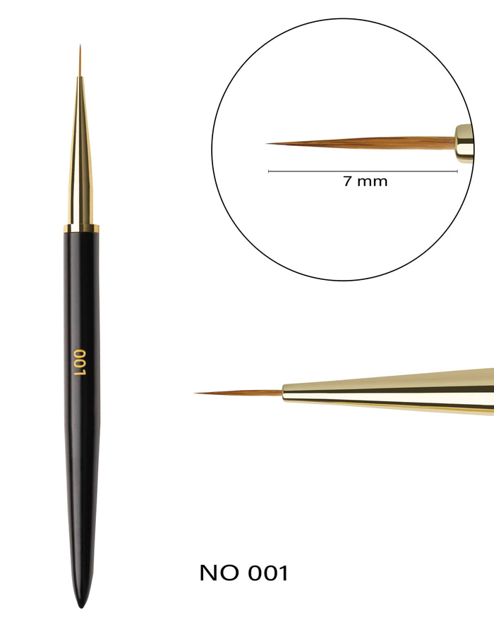 F.O.X Nail Art Brushes – Set of 7 Brushes F.O.X