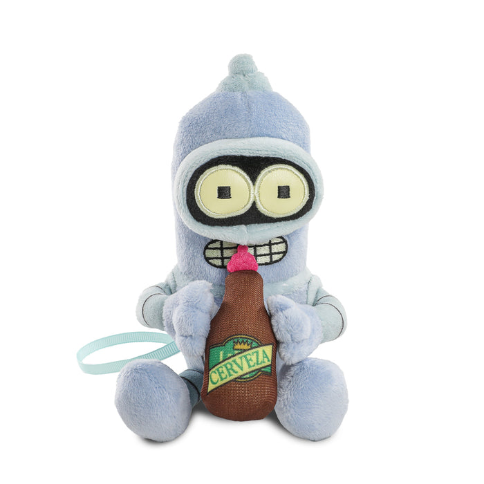 Futurama Baby Bender plush shoulder Phunny toy, soft and cute, with detailed features, designed for display or cuddling.