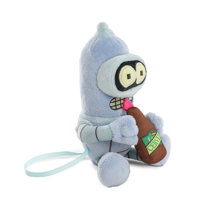 Futurama Baby Bender plush shoulder Phunny toy, soft and cuddly, featuring Baby Bender character from the Futurama series.