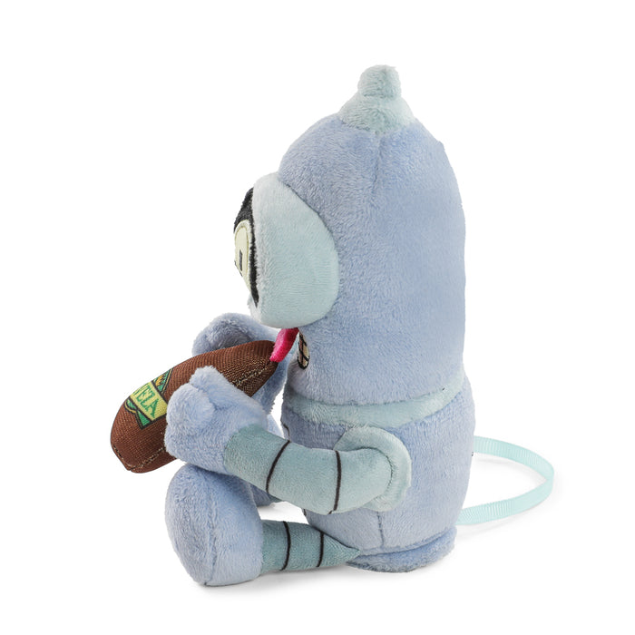 Futurama Baby Bender plush shoulder Phunny toy, soft and cute collectible from the animated series, displayed on a white background.