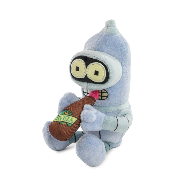Futurama Baby Bender plush shoulder Phunny toy, soft collectible character from the animated series, shown with detailed features.
