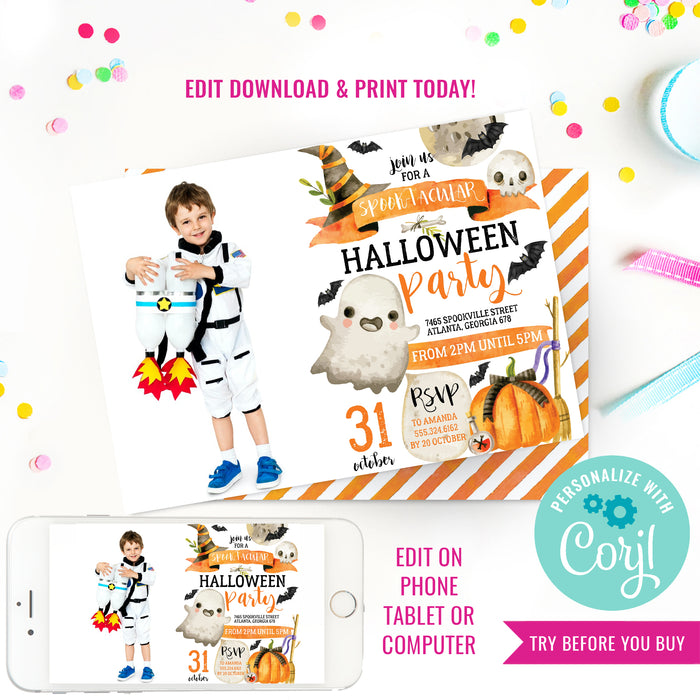 Halloween Party Invitation