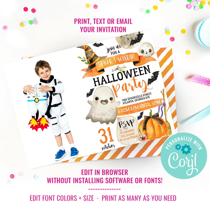 Halloween Party Invitation