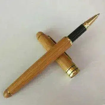 Writing Pen With Wooden Pen Holder Wood Fountain Pen Ballpoint Pen With Bamboo Pen Stand Letter Writing Gifts For Him