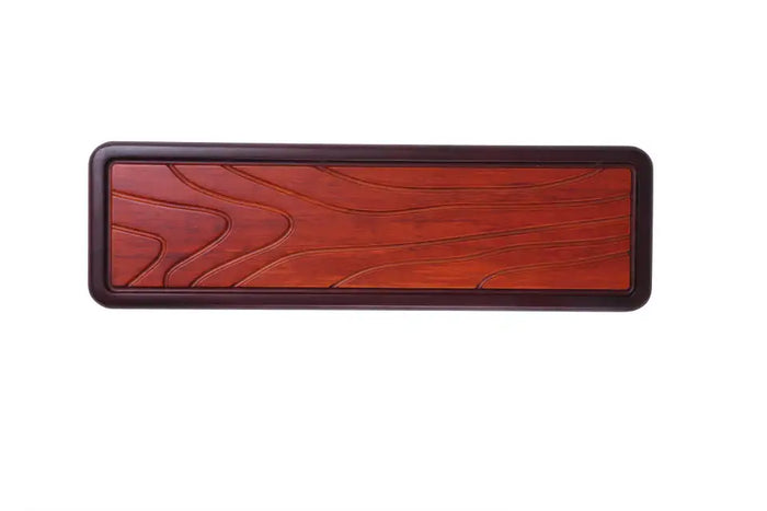 Heavy Bamboo Tea Tray / Saucer / Board  "Yun Bo" - King Tea Mall
