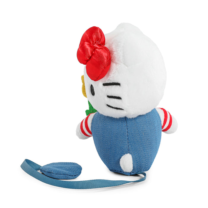 Sanrio Hello Kitty® plush shoulder Phunny toy, cute and soft, debut at SDCC, featuring signature pink bow and detailed plush design.
