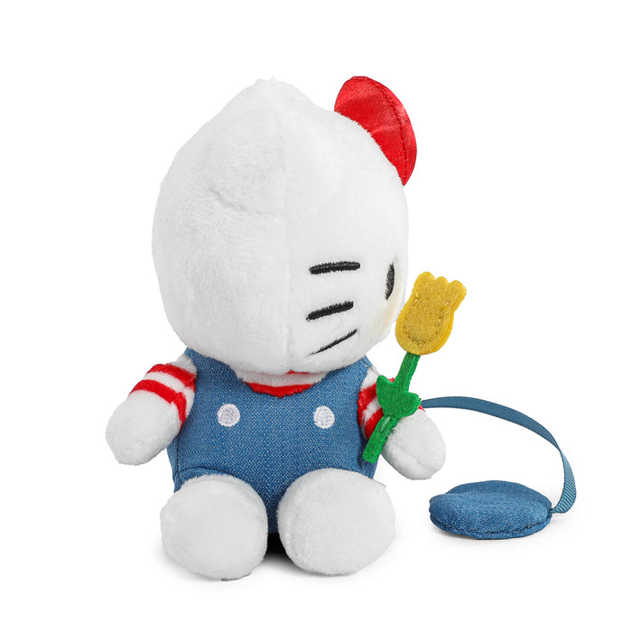 Hello Kitty® plush shoulder Phunny toy by Sanrio, soft pink character with adorable face, debut at SDCC.