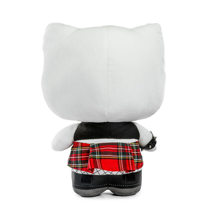 Sanrio Hello Kitty® Punk Plush by Kidrobot featuring a colorful punk-inspired design and soft plush texture.