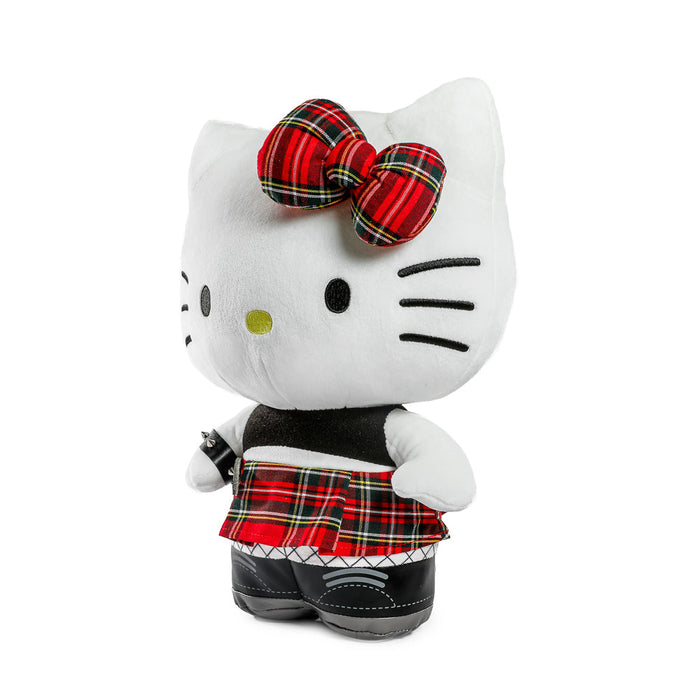 Sanrio Hello Kitty® Punk Plush by Kidrobot featuring a cute plush toy with punk-inspired accessories and vibrant colors.