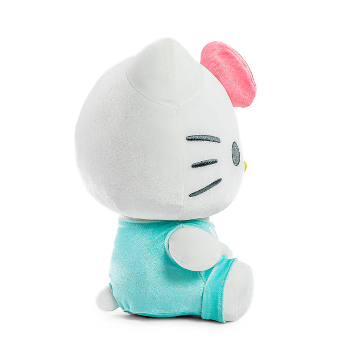 Sanrio Hello Kitty velvet plush by Kidrobot, 13-inch soft and cuddly premium plush toy with detailed features.
