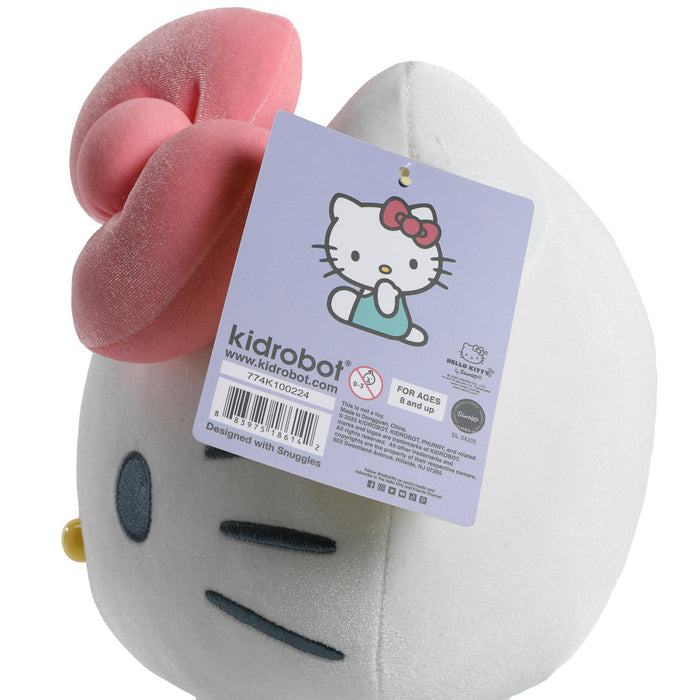 Sanrio Hello Kitty velvet plush by Kidrobot, 13-inch medium plush toy with soft, luxurious velvet fabric and adorable character design.