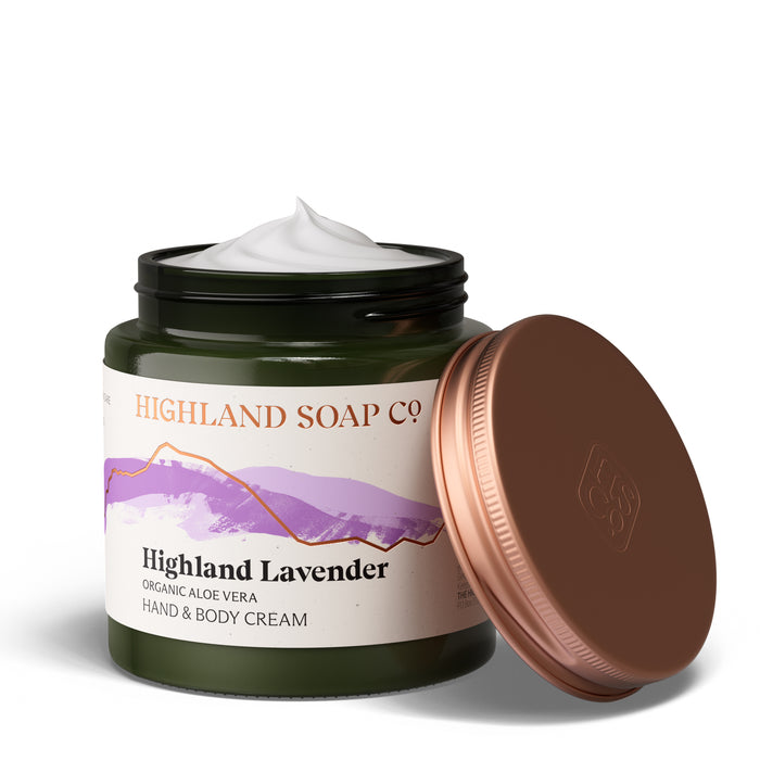 Highland Lavender Hand & Body Cream 120ml