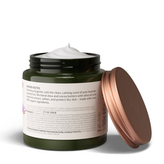 Highland Lavender Hand & Body Cream 120ml
