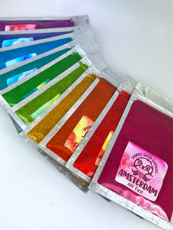 Holographic Rainbow Sloth Swirl Bundle