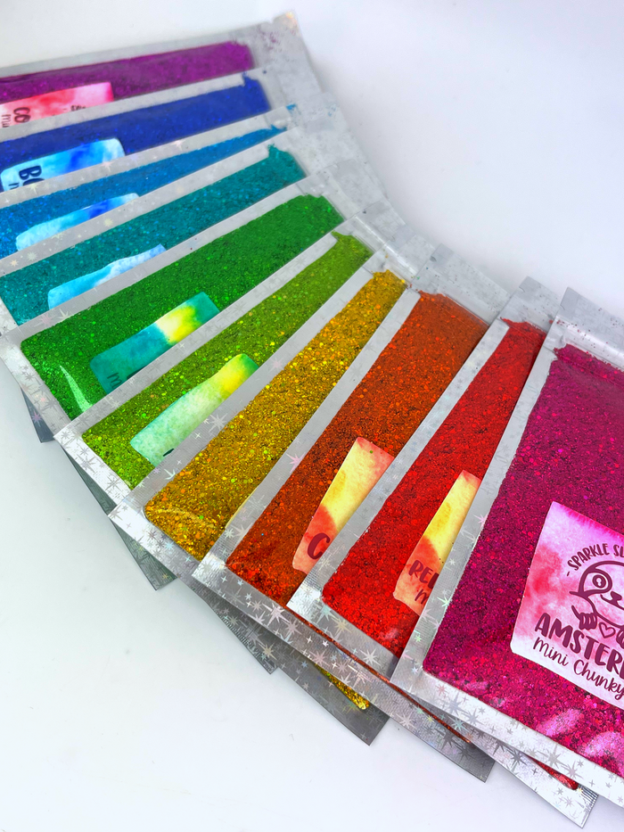 Holographic Rainbow Sloth Swirl Bundle