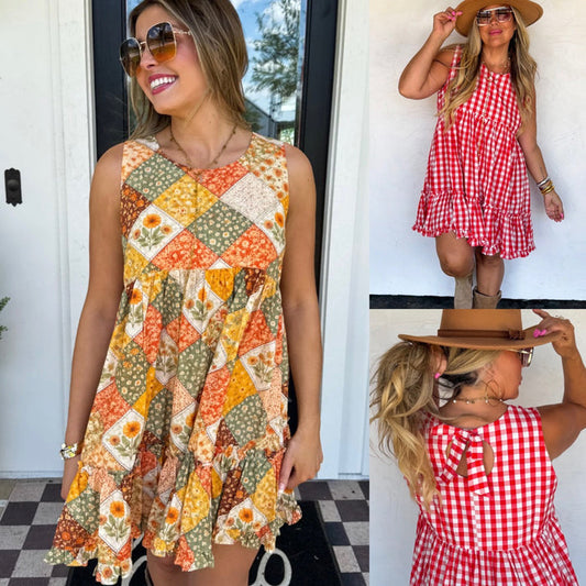 IN-STOCK // Sweet Gingham Dress // LIMITED STOCK *