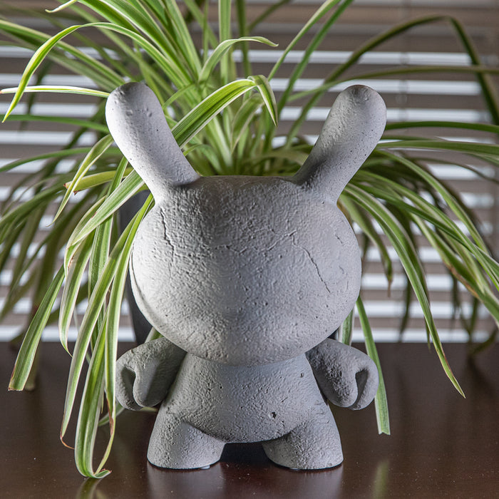 Kidrobot RAW 8-inch Concrete Dunny toy, limited edition collectible figure with a textured concrete finish.