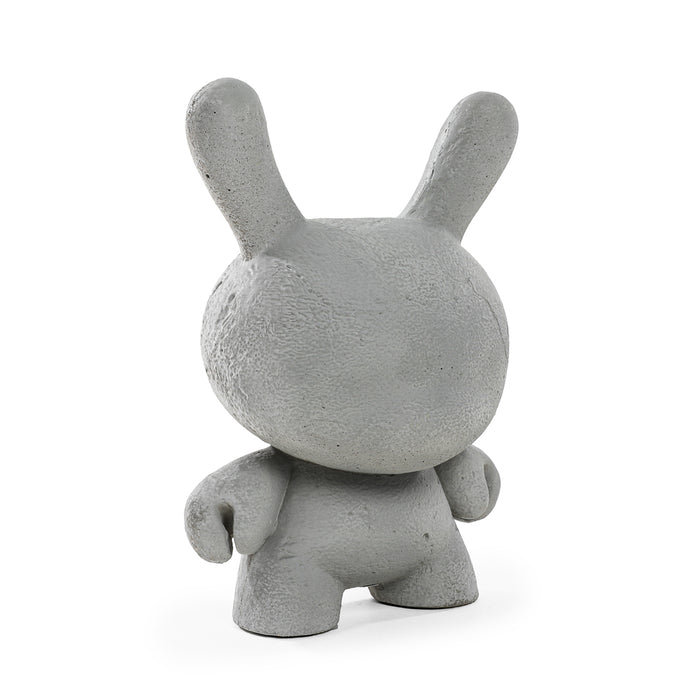 Kidrobot RAW 8-inch Concrete Dunny collectible toy with limited edition design, featuring a sleek, minimalist concrete finish.