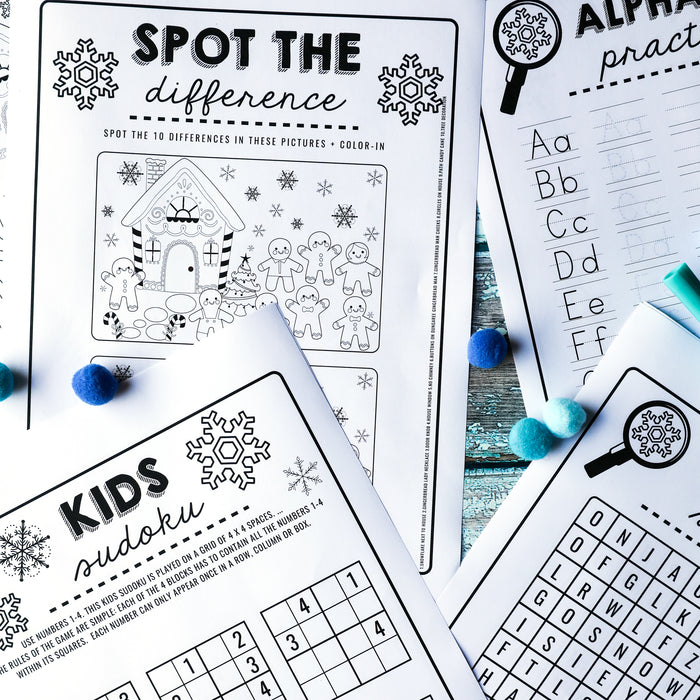 Kids Activity Sheets