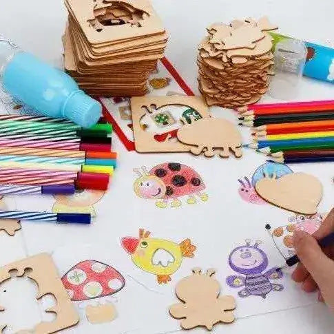 Kids drawing set all-inclusive art kit and craft gift