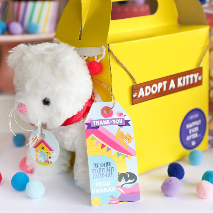 Kitty Cat Adoption Party Favor