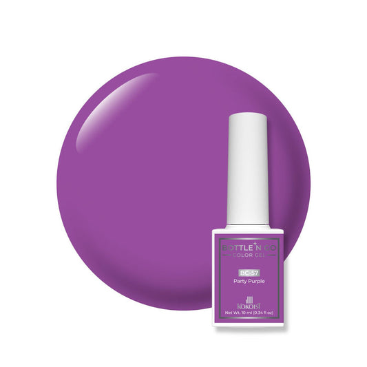 Kokoist Bottle 'N Go BC-57 Party Purple Color Gel KOKOIST