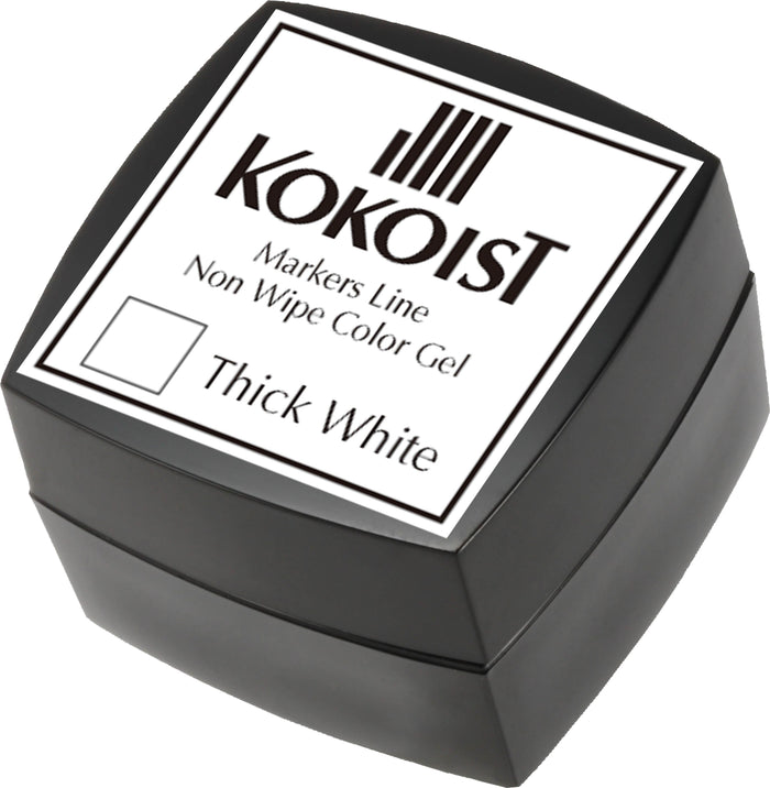 Kokoist ML-01 Markers Line Non Wipe Color Gel Thick White Color Gel KOKOIST