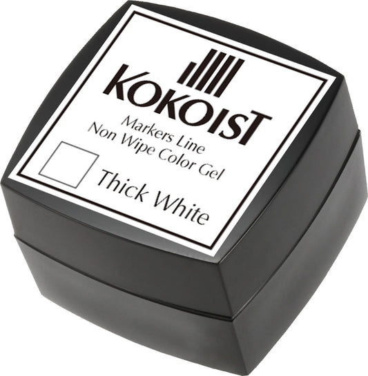Kokoist ML-01 Markers Line Non Wipe Color Gel Thick White Color Gel KOKOIST
