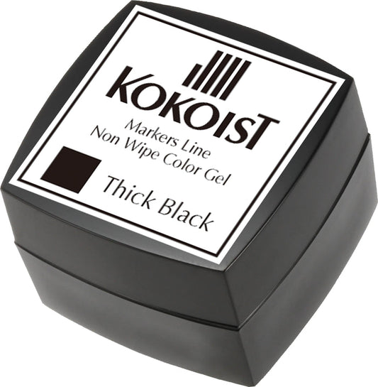 Kokoist ML-02 Markers Line Non Wipe Color Gel Thick Black Color Gel KOKOIST