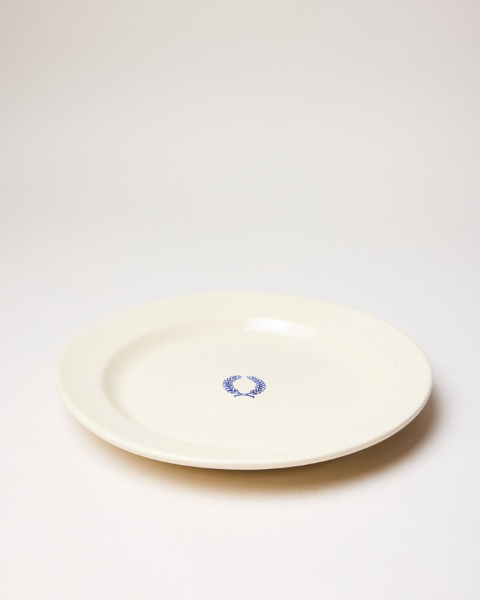 Laurel Stoneware Plates — dinner plate shown individually; Farmhouse Pottery