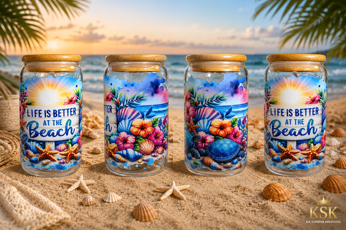 Life at the Beach™ Ceramic Mug – Kia Supreme Kreations product image 5