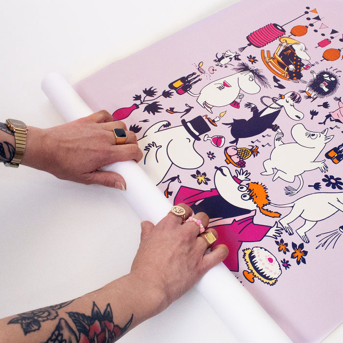 Moomin Party Poster