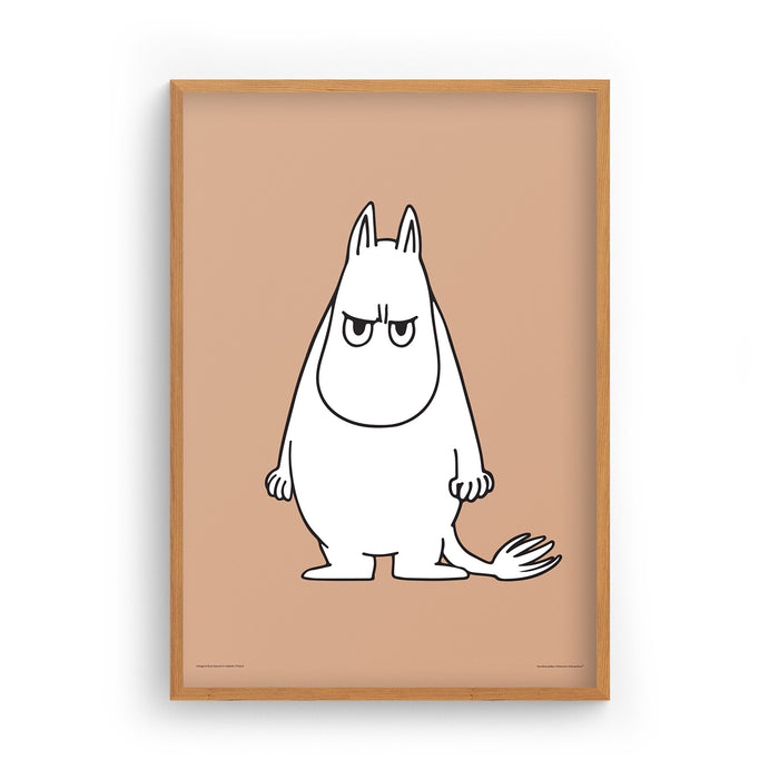 Moomintroll Angry Poster