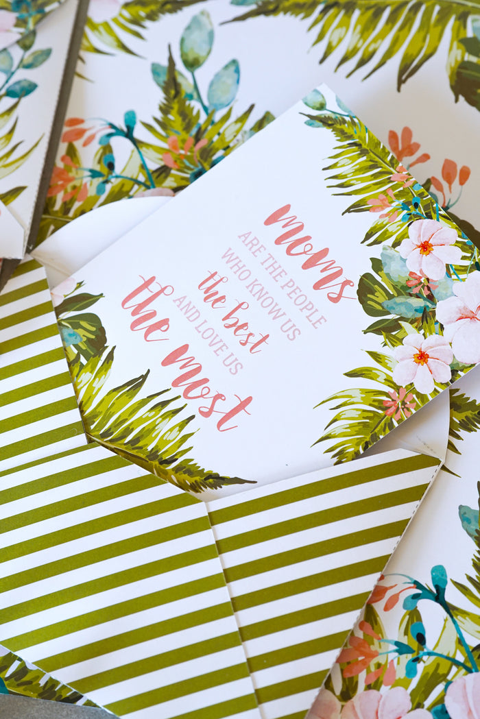 Mother's Day Card and Envelope