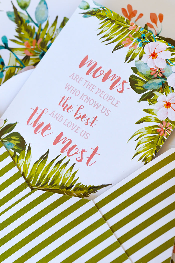 Mother's Day Card and Envelope