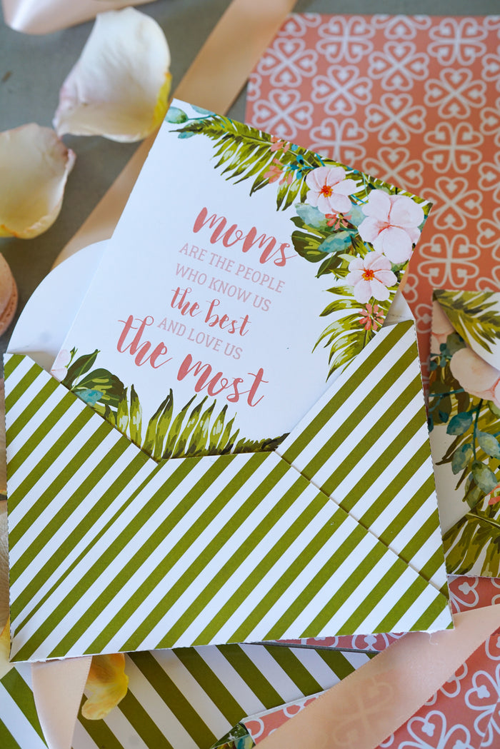 Mother's Day Card and Envelope