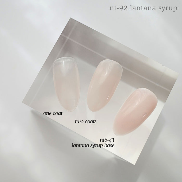 Nail thoughts NT-92 Lantana Syrup NT Color Bottle Nail Thoughts