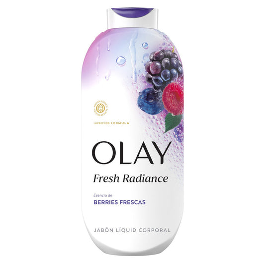 Olay Fresh Radiance Body Wash with Essence of Berries Frescas, Vitamin B3 and Antioxidant Blend 22oz